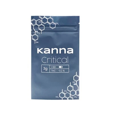 Pochette gommeuse en plastique imprimée CBD THC comestibles avec fermeture éclair